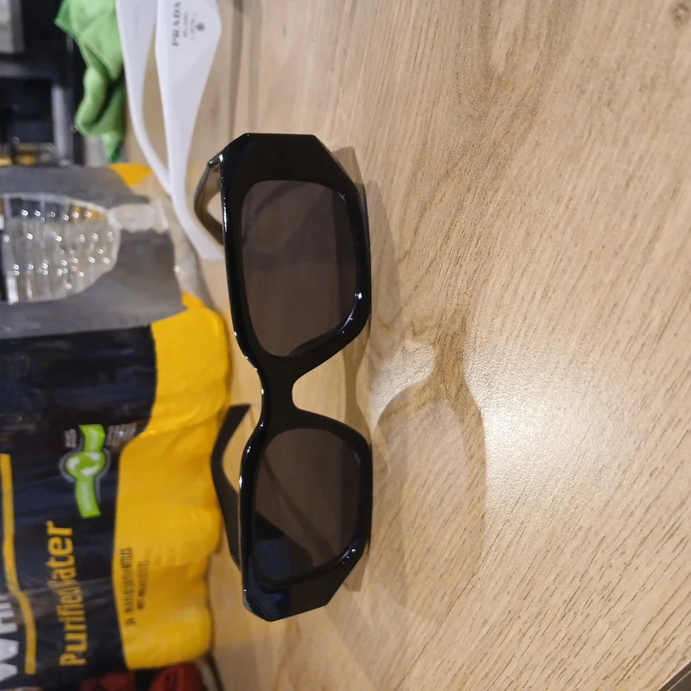 Prada Glossy Black Designer Sunglasses